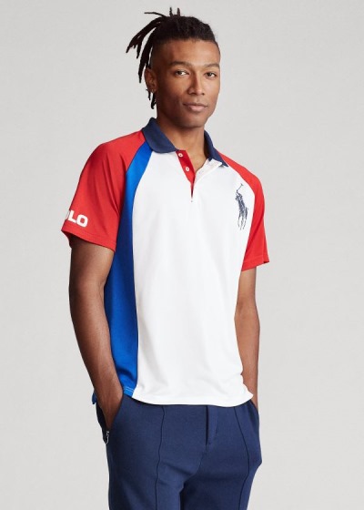 Men's Polo Ralph Lauren Classic Fit Tech Piqué Polos | 972546VJZ